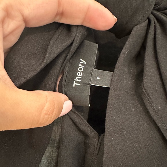 Theory midi maxi dress in black new without tag - Picture 4 of 7